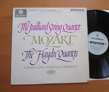 SAX 2470 ED1 Mozart Haydn Quartets Vol. 1 Juilliard NEAR MINT Columbia 1st B/S
