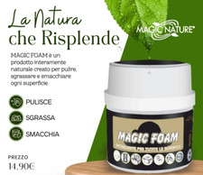 MAGIC FOAM da 900Gr. Detergente naturale per tutte le superfici. Magic Cooker