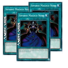 3x SIPARIO MAGICO NERO (Dark Magic Curtain) • Comune • LEDD ITA14 • Unl • Yugioh
