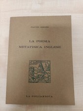 LIBRO LA POESIA METAFISICA