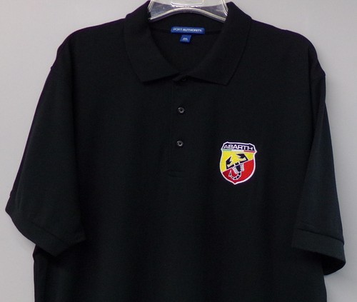 Polo uomo fiat abarth - abarth, ricamata