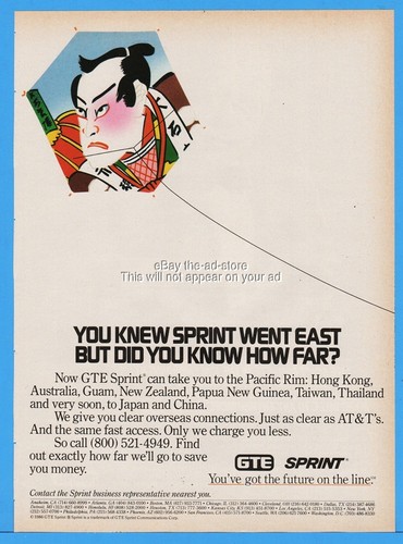 Telefono gte sprint - sprint, 1986