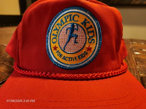 Cappello corda rossa patch - cappello,