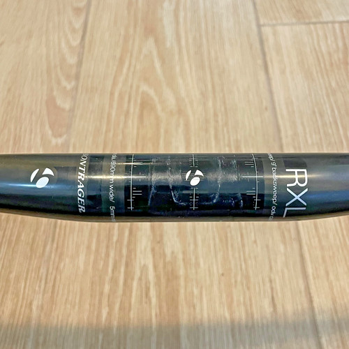 Manubrio piatto nero - , bontrager