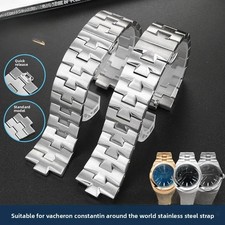 For Vacheron Constantin Overseas 47040 47660 Solid Stainless Steel Watch Strap
