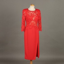 Elisabetta Franchi Abito Second Hand Pizzo Taglia 44 Italia Originale