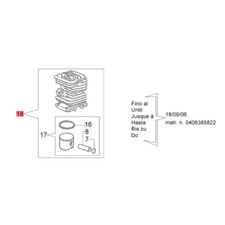 KIT CILINDRO E PISTONE DIAM