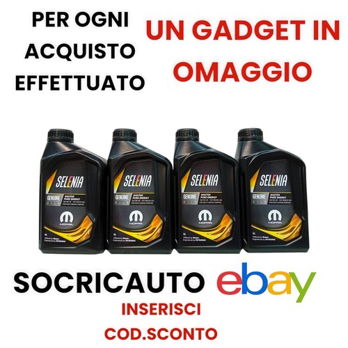 Litri olio motore per auto - 4,
