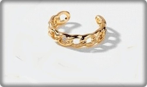 Anello catena aperto - a, misura