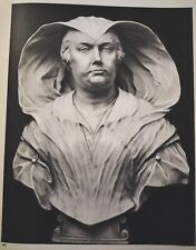 Alessandro Algardi DONNA OLIMPIA Pamphilj Stampa epoca Vintage print 1966 15x20