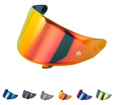 Generico Visiera per casco Suomy Stellar Speedstar Track-1 TX-Pro (Rosso) (v0K)