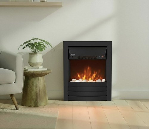 Inserto elettrico moderno - elettrico, nero