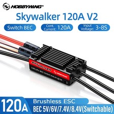HOBBYWING Skywalker 120A V2 Brushless ESC 8,4A/30V BEC 3-8S per Droni RC