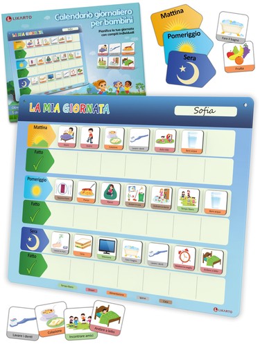 Calendario giornaliero per