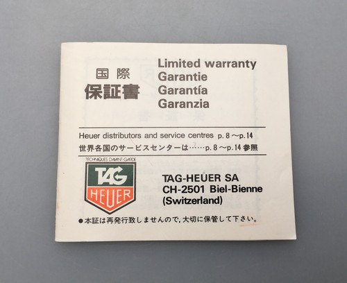 Tag heuer 2000 libretto - heuer,