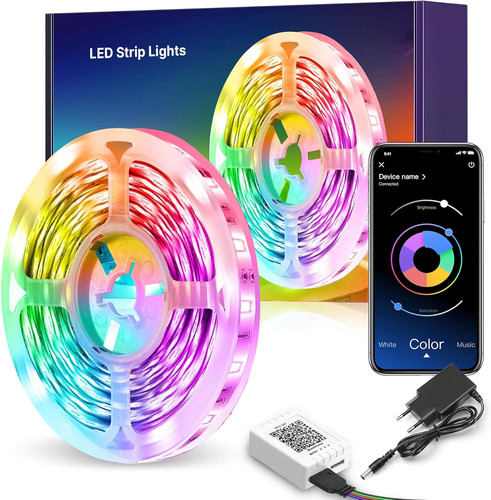Striscia led 10m rgb - led,