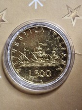 500 LIRE CARAVELLE DORATE 24