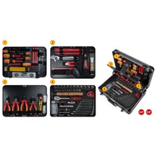 KS TOOLS 1/4" + 1/2" Cassetta
