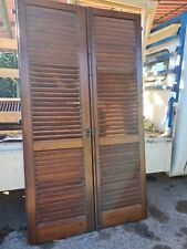 PERSIANE IN LEGNO USATE IN BUONO STATO MISURE ALTEZZA 2,22 CM LARCHEZZA 64 CM