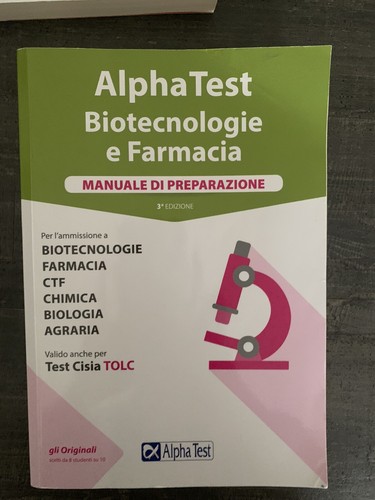 Alpha test biotecnologie - biotecnologie, e
