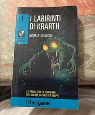 blood sword n.1  librogame  I LABIRINTI DI KRARTH  1°edizione Giugno 1990 ottimo