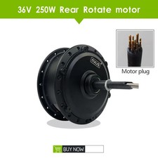 motore posteriore bici elettrica 250w, 36v, mxus xf08 mai usato