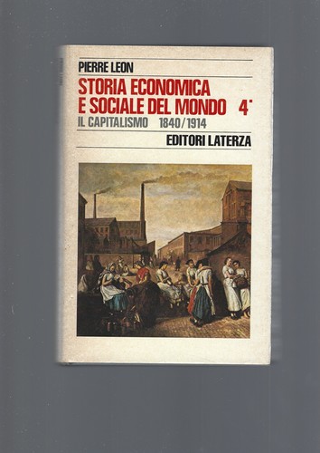 Storia economica sociale del - e,