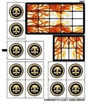 NUOVO LEGO® Foglio Adesivo