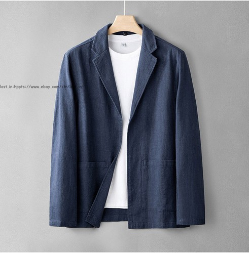Blazer uomo cotone - , casual