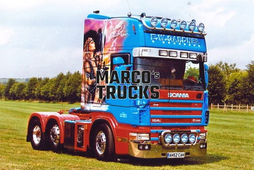 Foto camion scania 164l - camion,