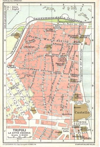 Carta geografica antica
