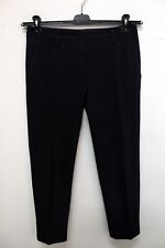 Prada Donna Pantalone Taglia 40 Jeans Blu Poliestere Pant Woman Pants Logo