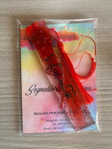 Segnalibro resina - segnalibro, in