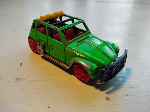 Majorette citroen 2cv verde - majorette,