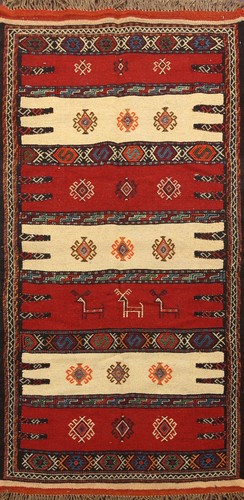 Tribal geometric sumak - geometric, kilim