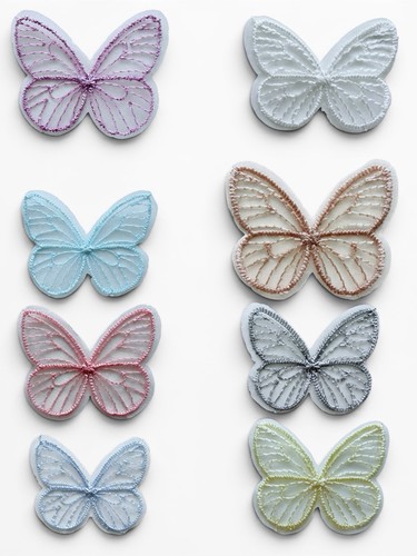 écusson papillon brodé - Écusson,