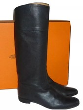 Stivali alti HERMES in pelle