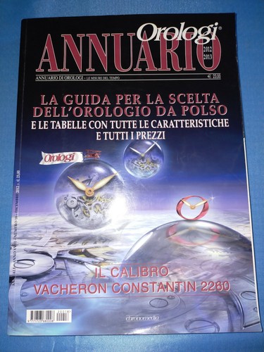 Orologi annuario 2012 2013 - annuario,