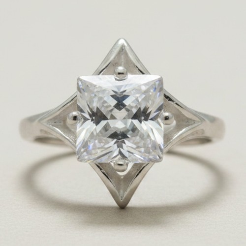 Elegante anello vero - anello,