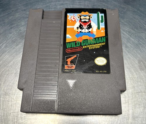 Jeu nes wild gunman - nes,
