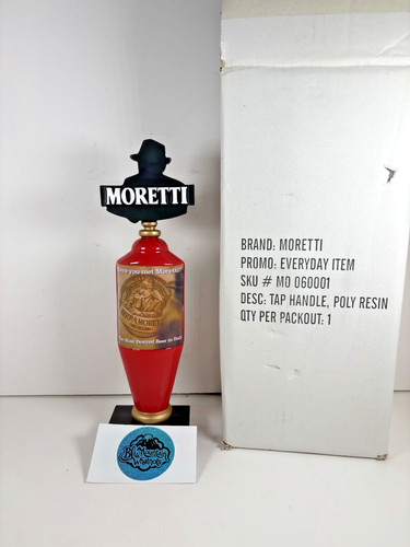 Birra moretti draft beer tap - moretti,