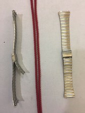 CINTURINO OROLOGIO ACCIAIO 18  MM BICOLORE "ANNI 90" BREIL -VINTAGE-