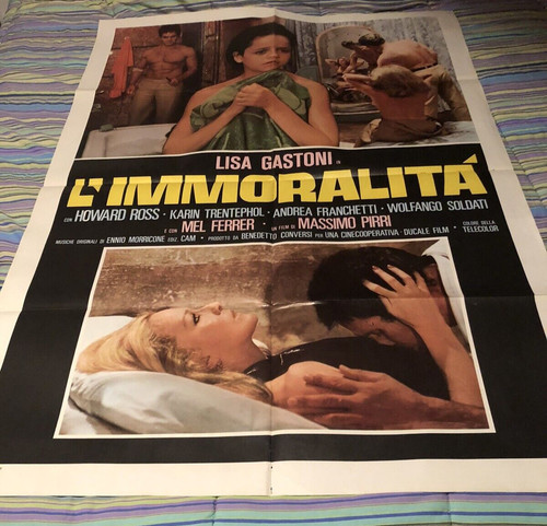 Locandina film l - -, l'immoralità