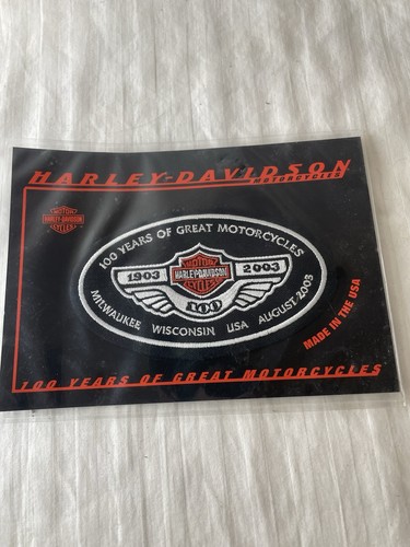 Harley davidson patch - davidson, anni