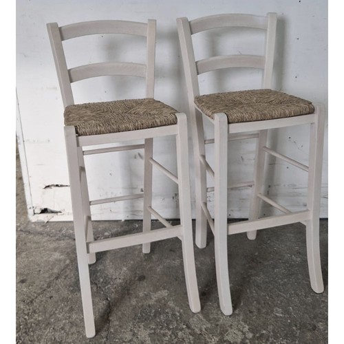 Coppia sgabelli in legno - di,
