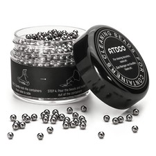 1000 Pezzi Perle di Pulizia 3 mm Perline Pulisci Bottiglie Palline Acciaio per