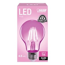 Feit Electric A19/TPK/LED Pink