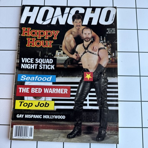 Honcho magazine may 1992 - honcho,