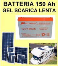 Batteria 150Ah Scarica Lenta