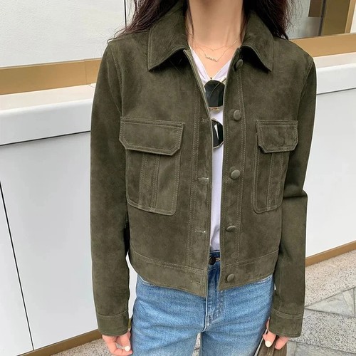 Giacca camionista donna - , pelle